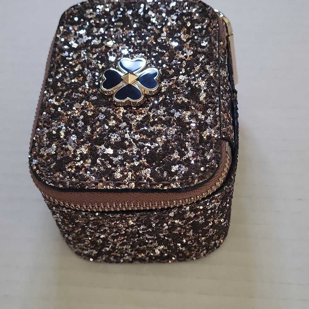 NWT Kate Spade Odette Glitter‎ Jewelry Holder Rock Glitter